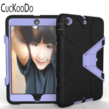

CucKooDo Impact Resistant Hybrid Triple Layer Armor Defender Full Body Protective Shockproof Case For iPad mini 1 2 3