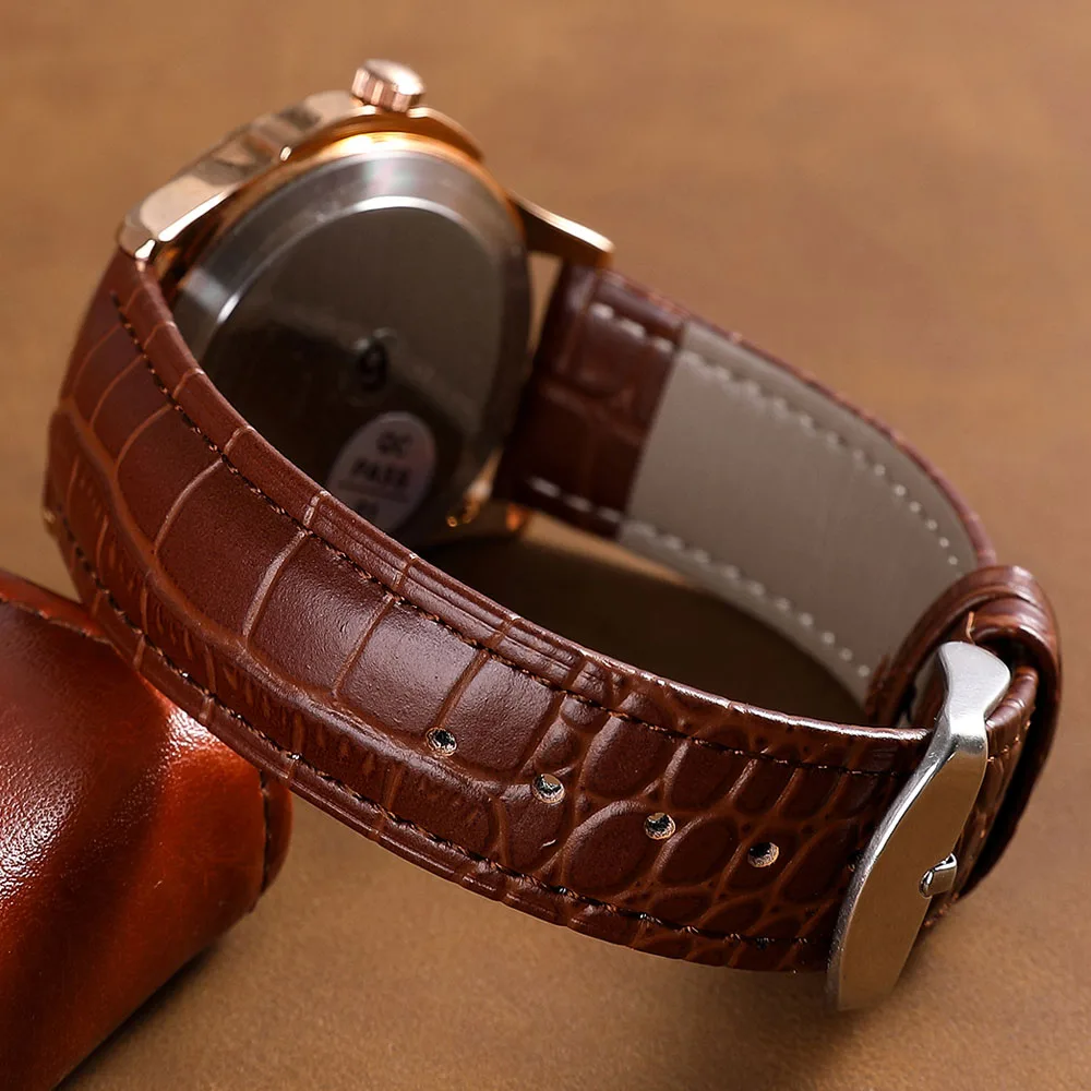 

Genuine Leather Straps New Women Men Watch Band 12mm 16mm 20mm Watch Accessories High Quality Brown Colors 22mm 24mm Watchbands