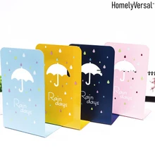 Простая книга подставка для школьников стенд металлические железные книгодержатели поддержка держатель Настольная подставка для школьных канцелярских принадлежностей Ночной Париж