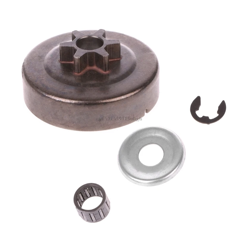 Chainsaw Parts For STIHL MS170//180 Clutch Drum Washer//Sprocket E-Clip Kit 3//8//6T