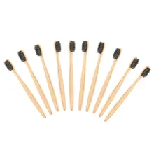 Новое поступление зубная щетка натуральная Защита окружающей среды отбеливание зубов Мягкая зубная щетка с бамбуковой ручкой Прямая поставка