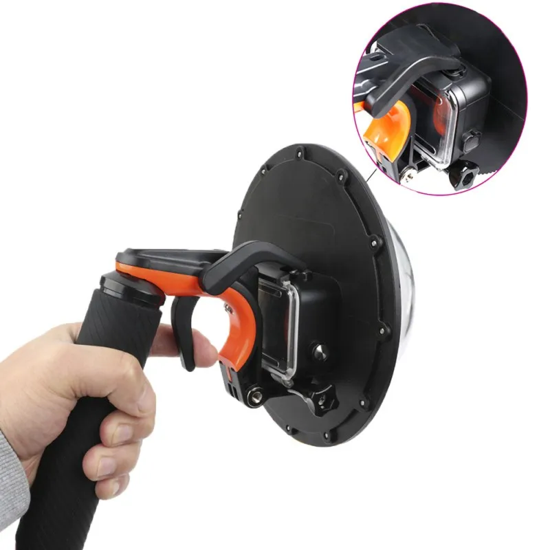 

GoPro Hero56 Water Lens Cover To Shoot Underwater Sky Picture Dome Port Gopro5 Water Mask Outdoor Sports Tools