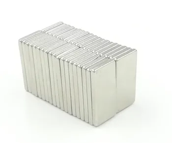 

200pcs Super Powerful Strong Rare Earth Block NdFeB Magnet Neodymium N35 Magnets F20*10*2mm- Free Shipping