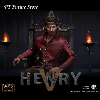 

For Collection POP-EX22 1/6 SHANGHAI 2019 WF Expo Limited King Henry V of England Throne Version Action Figure Model Fans Gifts