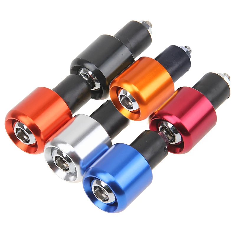 POSSBAY 1 Pair Universal Motorcycle Handle Grips Anti Vibration Hand