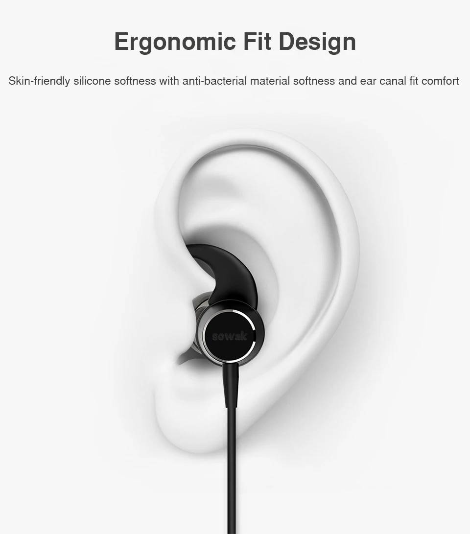 Magnetic switch sports headphones wireless Bluetooth earphones sweatproof running headset gamer earbuds with MIC for iphone 7 (10)