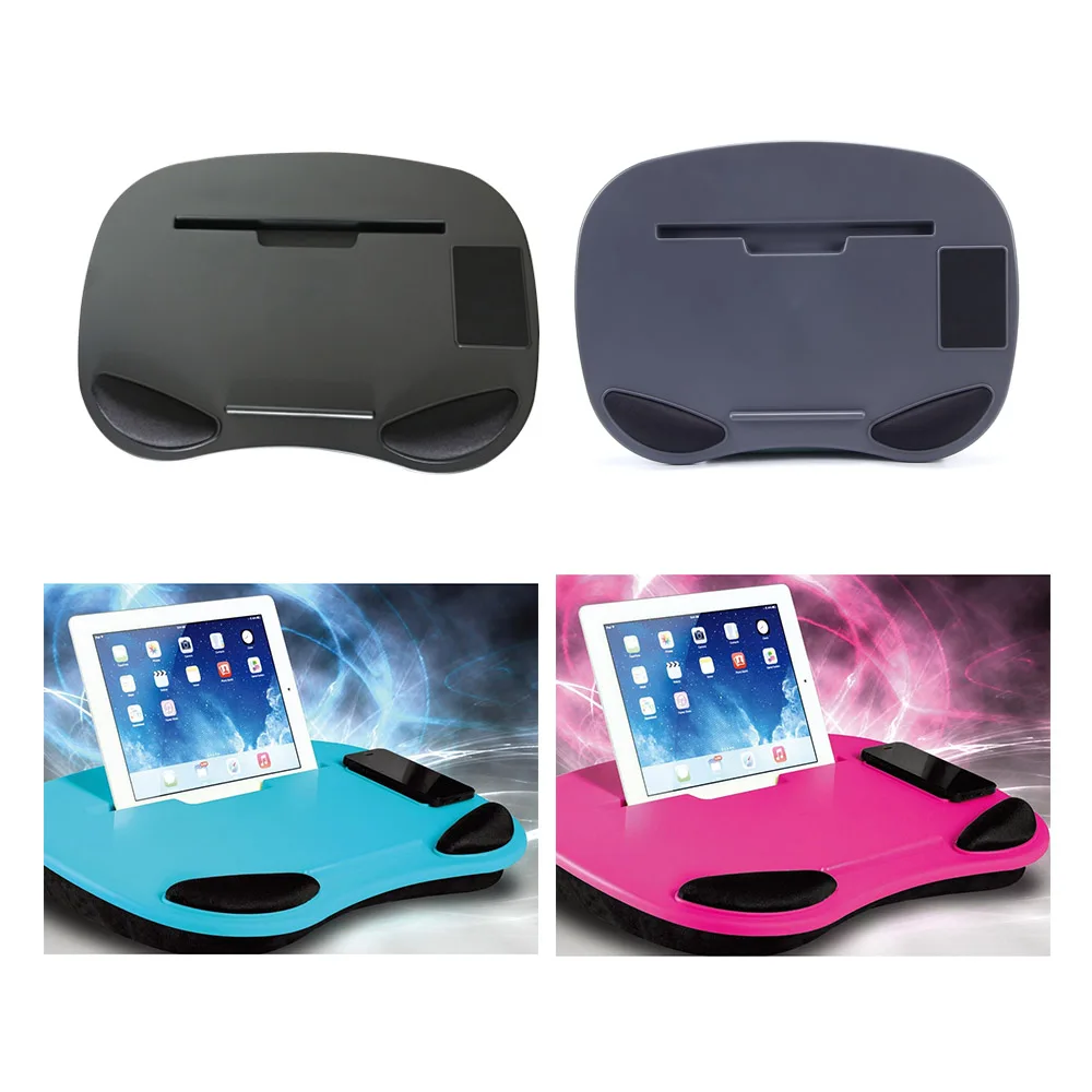 New Fashion Arrival Adjustable Portable Laptop Table Stand Lap Sofa Bed Tray Computer Notebook Desk Bed Table With Mouse Pad