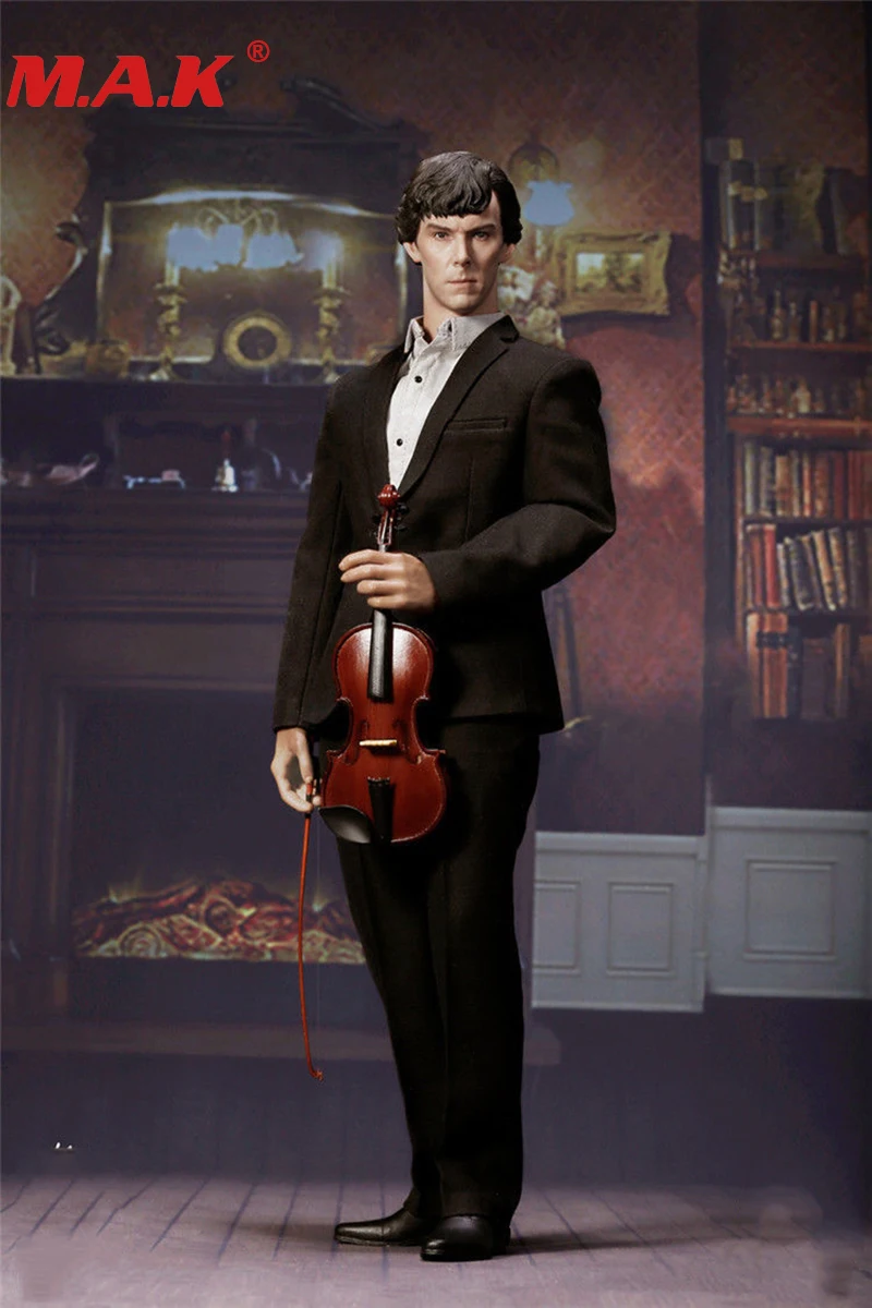 1/6 British detective Sherlock Holmes Benedict Cumberbatch full set