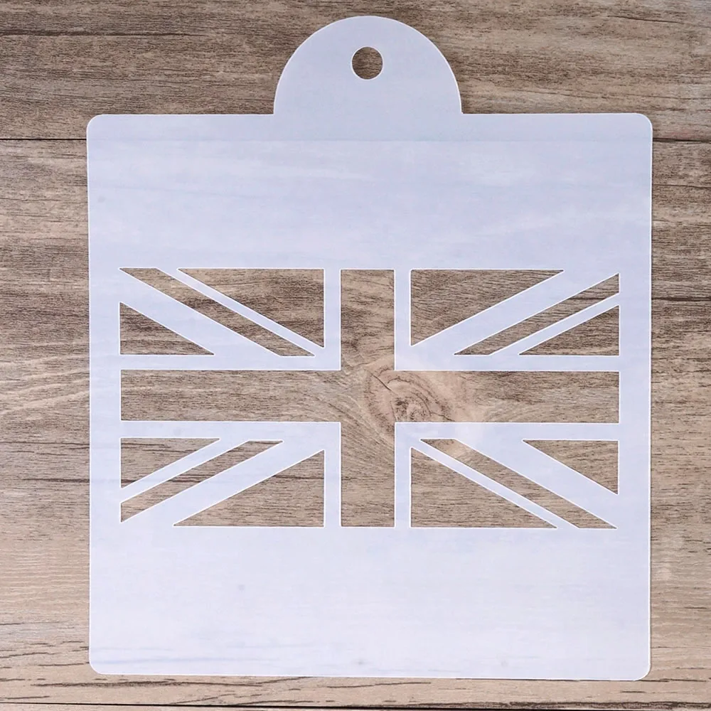Union Jack Stencil Template for Walls and Crafts Reusable Stencils for Painting in Small /& Large Sizes
