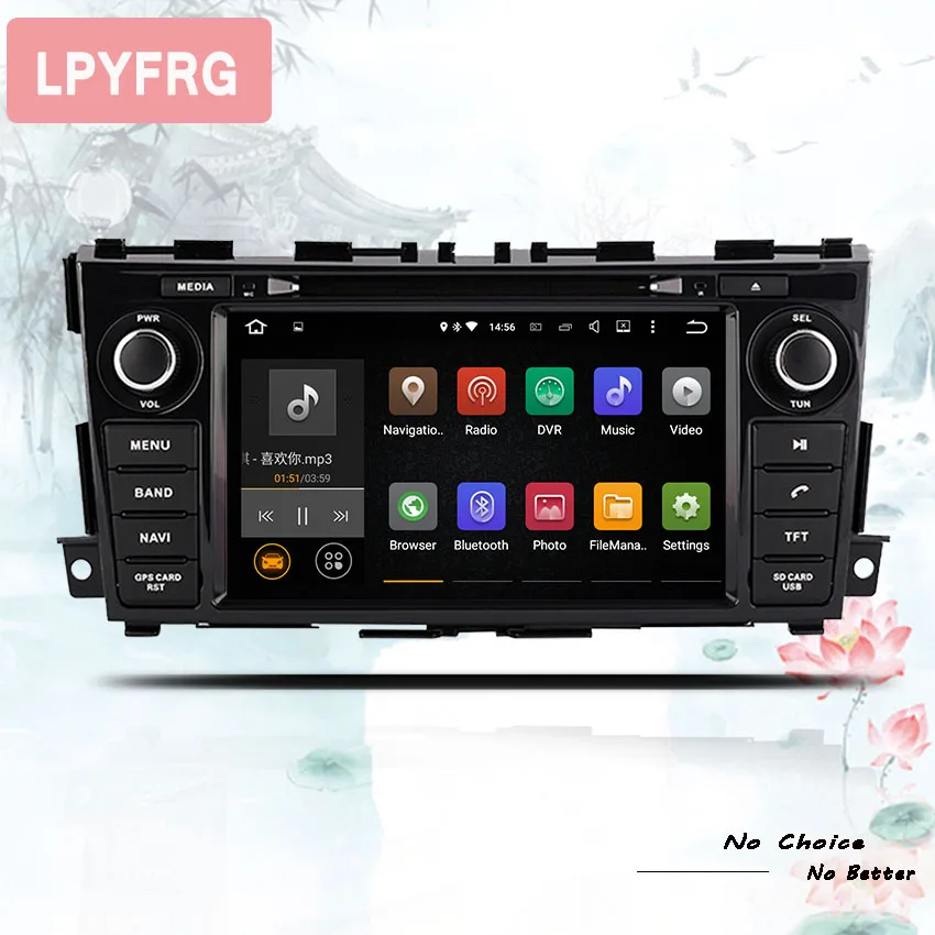 Clearance Android 9.0 4GB RAM Car DVD multimedia Player GPS Wifi 3/4G DVR camera TV For Nissan Teana Altima 2013 2014 2015 2016 -19 Radio 2