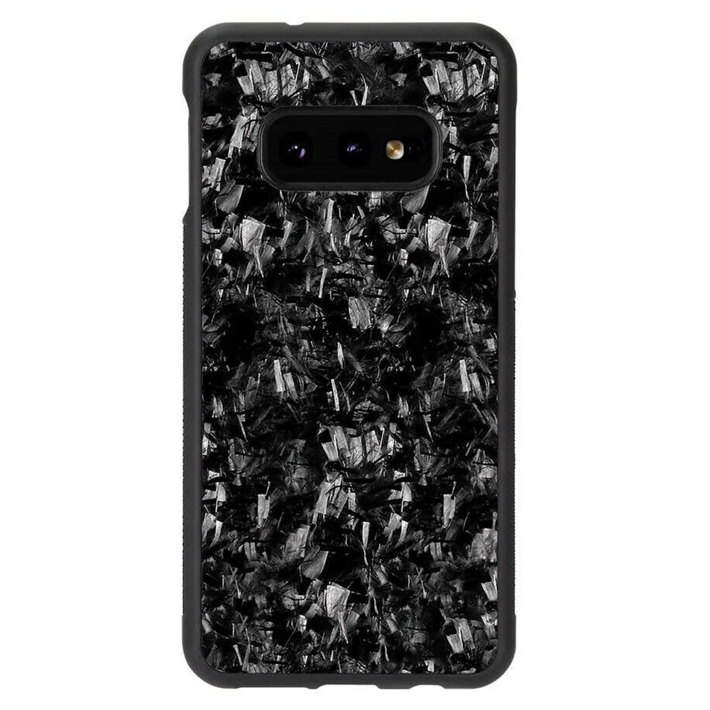 For Samsung S10 Case Настоящий кованый чехол из углеродного волокна для samsung S10 S10E, задняя крышка, Роскошный узор для samsung Galaxy S10 Plus, мобильный чехол для телефона - Цвет: For Samsung S10 Case