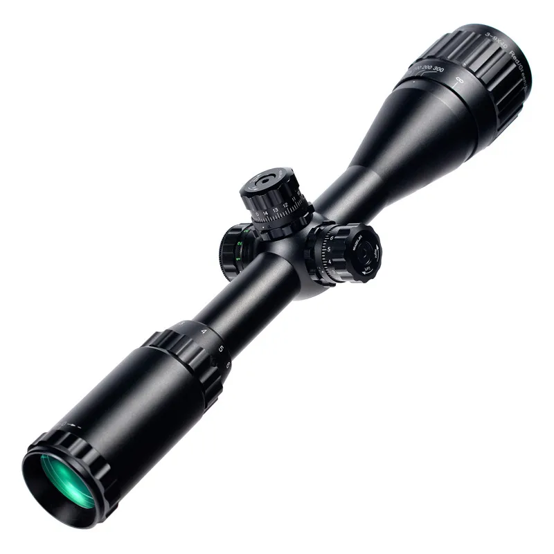 KANDAR 3-9x40 AOE Mil-dot Сетка RifleScope блокировка, сброс полный размер Охотничья винтовка прицел тактический оптический прицел