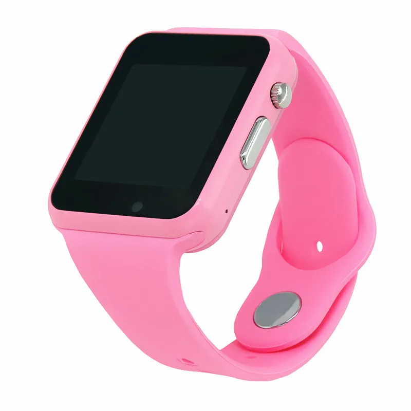 kids pink smart watch
