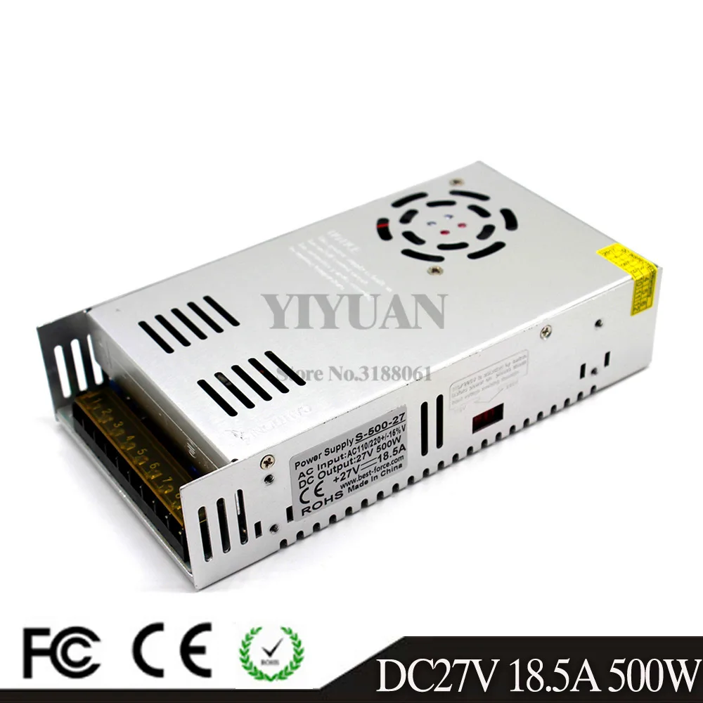 27V500W