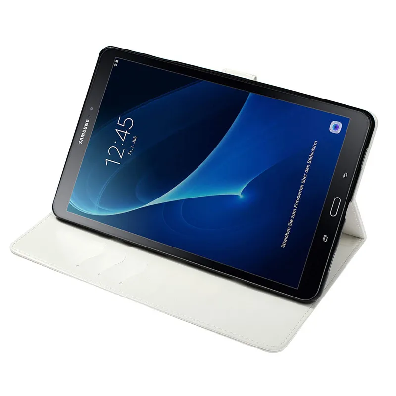 Кожаный чехол Wekays для samsung Tab A6 10,1 T580 с мультяшным единорогом для samsung Galaxy Tab A 6 10,1 T585 SM-T585 чехол s