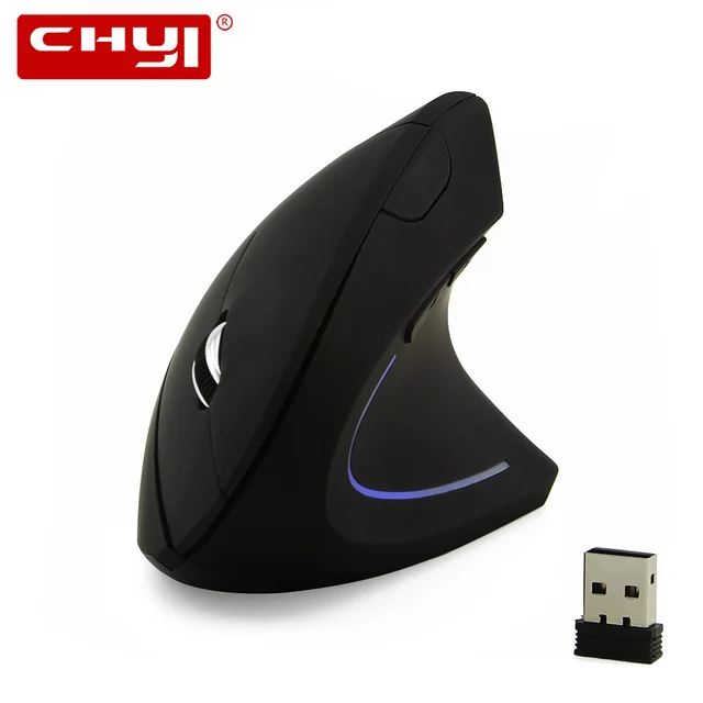 Cheap CHYI Wireless Vertical Mouse Ergonomics Gaming 800/1200/1600 DPI Optical Mice USB Computer 5D Mause Gamer For Laptop PC Cheap CHYI Wireless Vertical Mouse Ergonomics Gaming 800/1200/1600 DPI Optical Mice USB Computer 5D Mause Gamer For Laptop PC