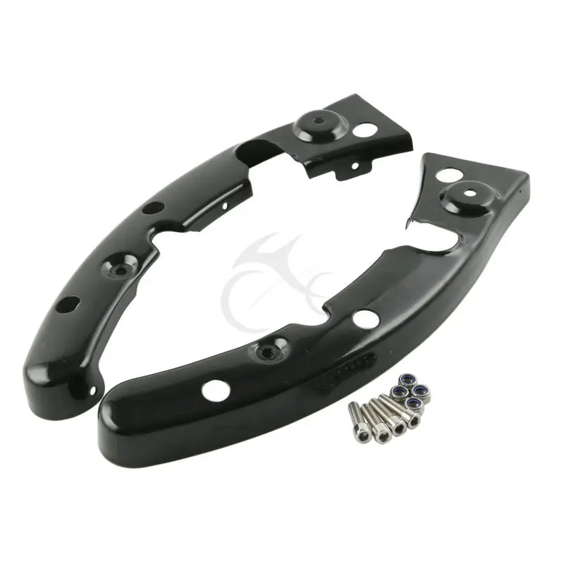 Крышки стойки заднего крыла для Harley Davidson Touring Electra Street Glide Road King FHLR FLHX 2009 2013 12| |