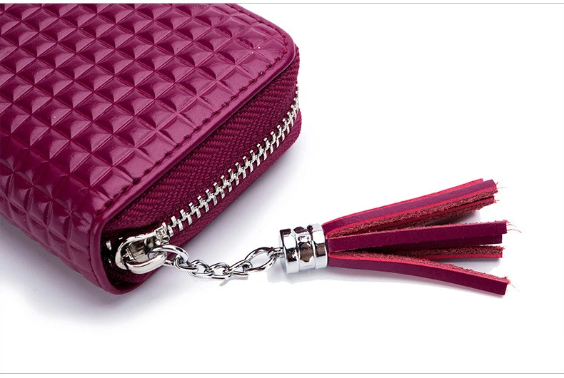 Women genuine leather wallet 17