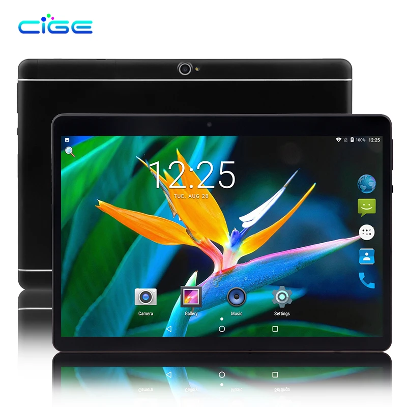 

CIGE Hot 10.1 inch 3G 4G LTE 1920x1200 Tablet PC Octa Core Android 7.0 4GB RAM 32GB ROM Dual SIM Phone Call Tablets WIFI GPS