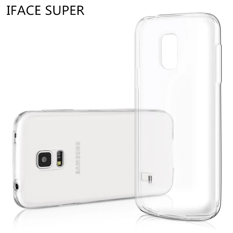 Прозрачный мягкий чехол из ТПУ для Samsung Galaxy S5 mini SM-G800F G800 силиконовый 4 5 дюйма |
