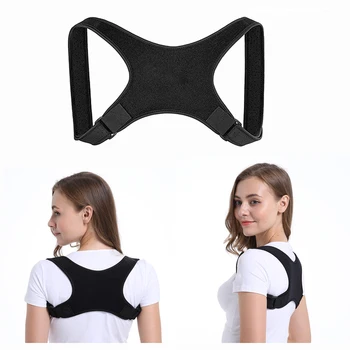 

Noeprene Back Posture Corrector Correction Clavicle Spine Back Shoulder Lumbar Brace Support Belt Prevents Slouching