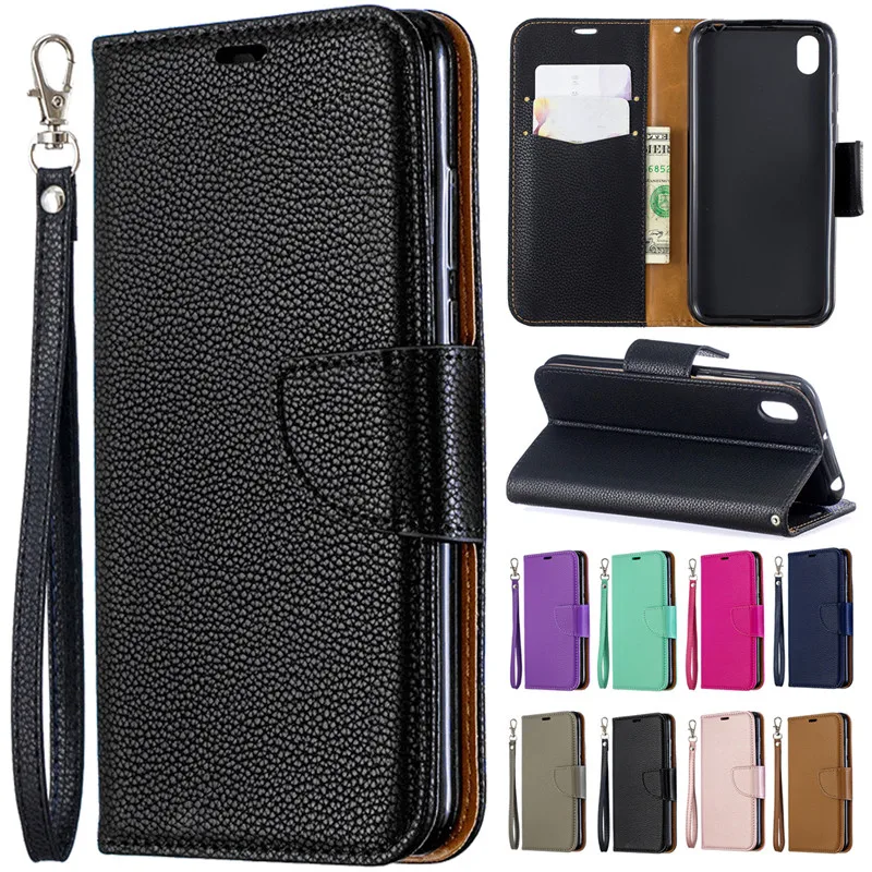 

Y5 2019 Case on for Huawei Y5 2019 Cover for Coque Huawei Y 5 Y5 2019 Case Luxury Book Flip Leather Wallet Phone Cases Capa