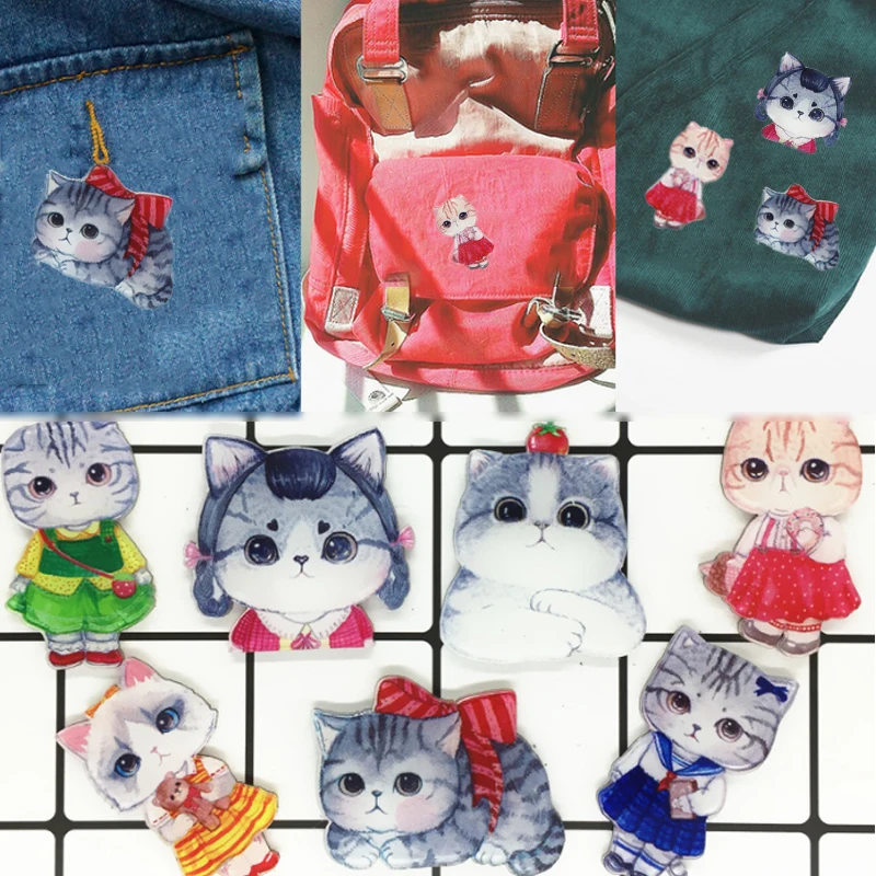 

Women Cat Pin New Jewelry Badge Brooches Lovely Girls Jewelry Gift Clothing Ornament Cute Hot Sale DIY Fashion