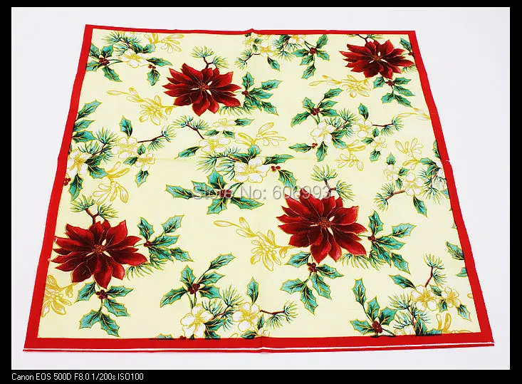 [Rainloong] Цветок Бумага салфетка бежевый товары для праздников и салфетки из ткани для вечеринок украшение в технике декупажа Бумага 33 см* 33 см 20 шт./упак./лот