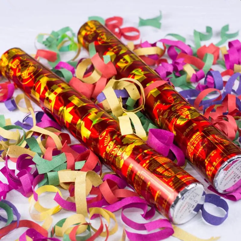 Buy Colorful Confetti Poppers Fireworks Salute Rose