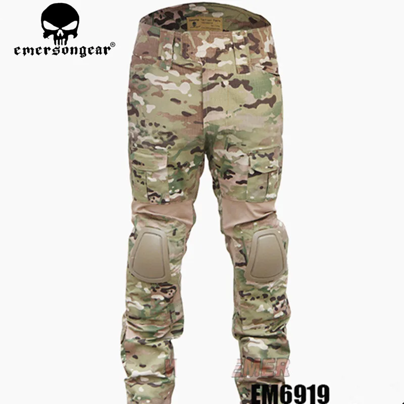 

EmersonGear Tactical version Combat Tactical Pants Airsoft combat uniform Emerson Tactical version Knee Pads Multicam
