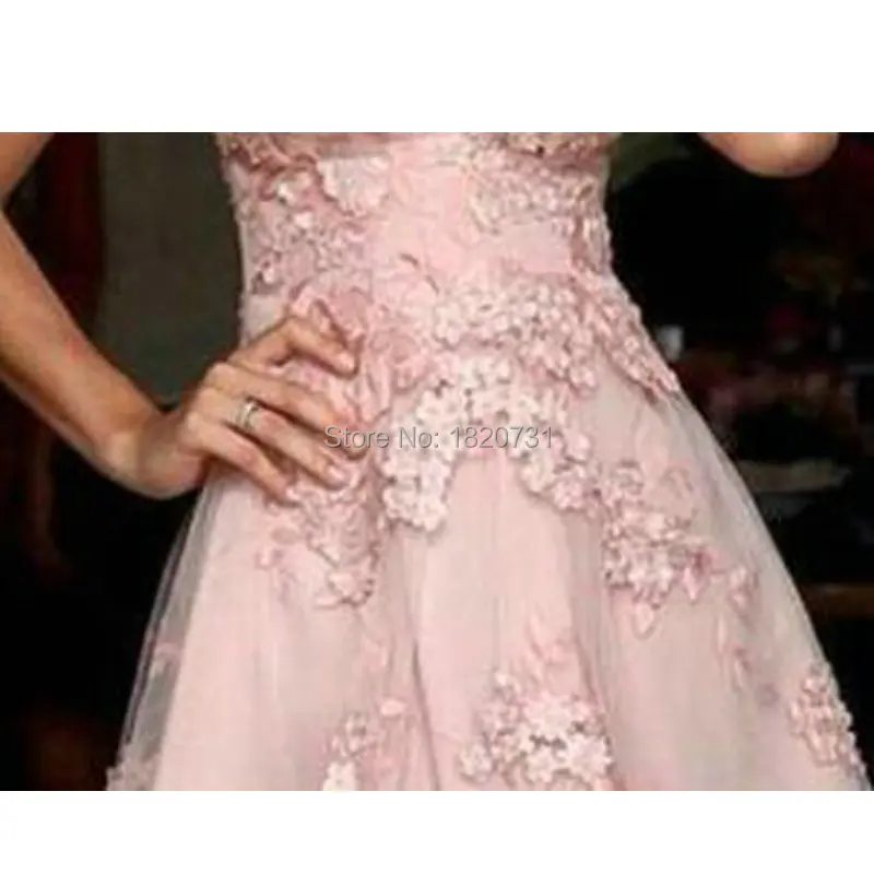 Элегантные коктейльные платья Розовые Кружевные Аппликации короткое платье для выпускного с открытой спиной Вечерние платья плюс платье коктейльное