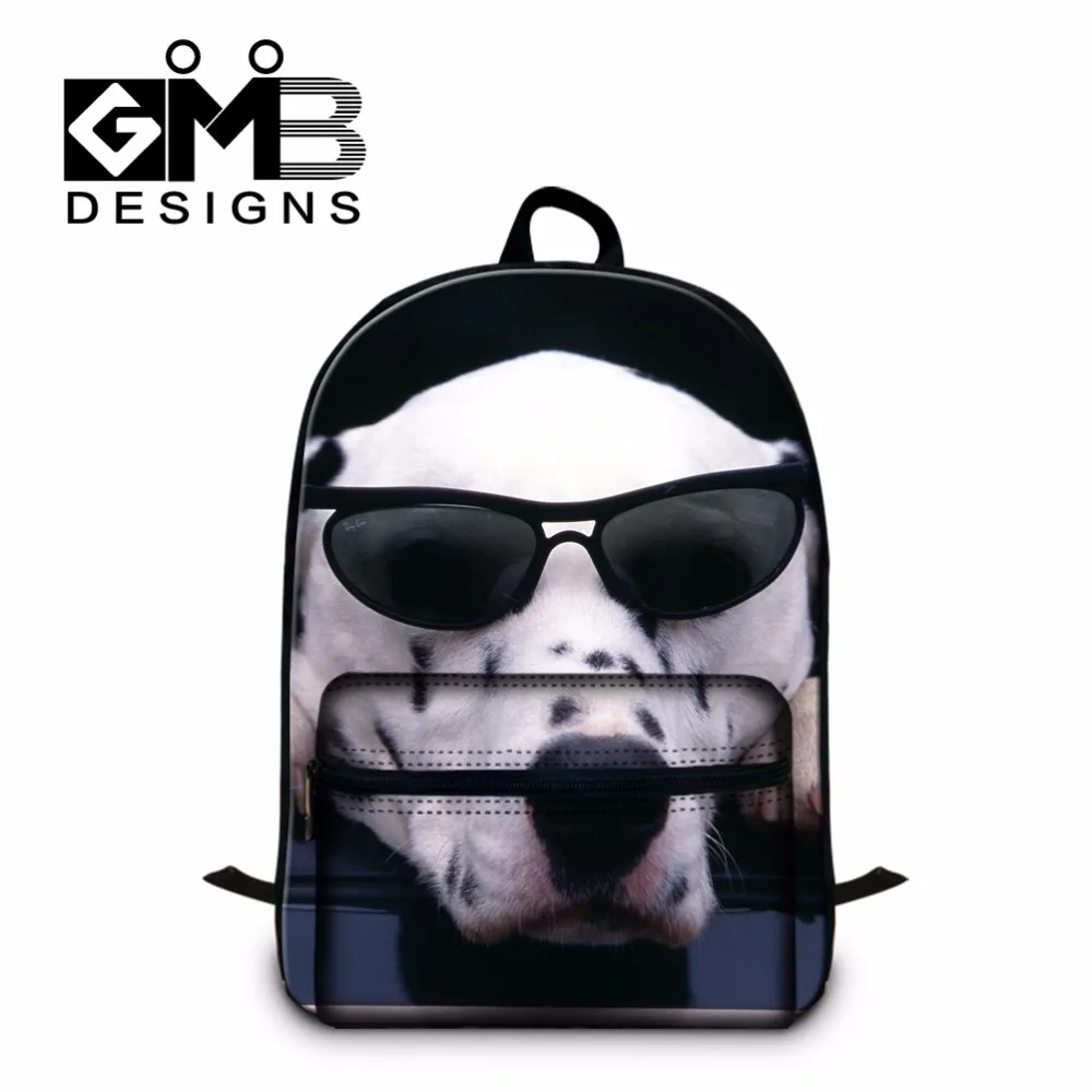 

Cute Laptop backpacks for High Class Students,Fashion Dog Pattern School Bookbags for girls,boys cotton back pack lightweight