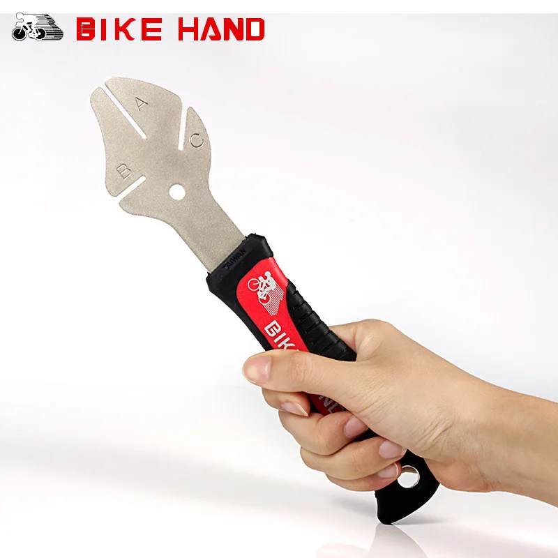 

BIKE HAND Rotor Flattening Tool Bicycle Brake Rotor Spanner Mountain Bike Brake Disc Adjuster Wrench Repair Tools