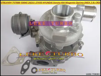 

Turbo GTB1649V 757886-5004S 757886 28231-27450 Turbocharger For HYUNDAI Sonata For KIA Magentis OPTIMA 05- D4EA 2.0L CRDi 140HP