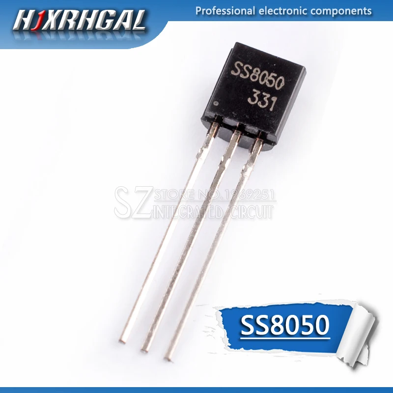 Триодный транзистор SS8050 TO-92 8050 TO92 10 шт. S9012 S9013 S9014 S9015 S9018 SS8550 TL431 | Электронные