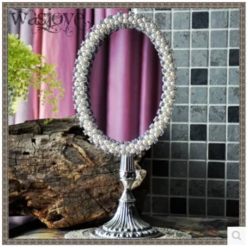 one face silver plated fashion desktop makeup mirror frame mirror with pearl decorative framed mirrors J008
one face silver plated fashion desktop makeup mirror frame mirror with pearl decorative framed mirrors J008
