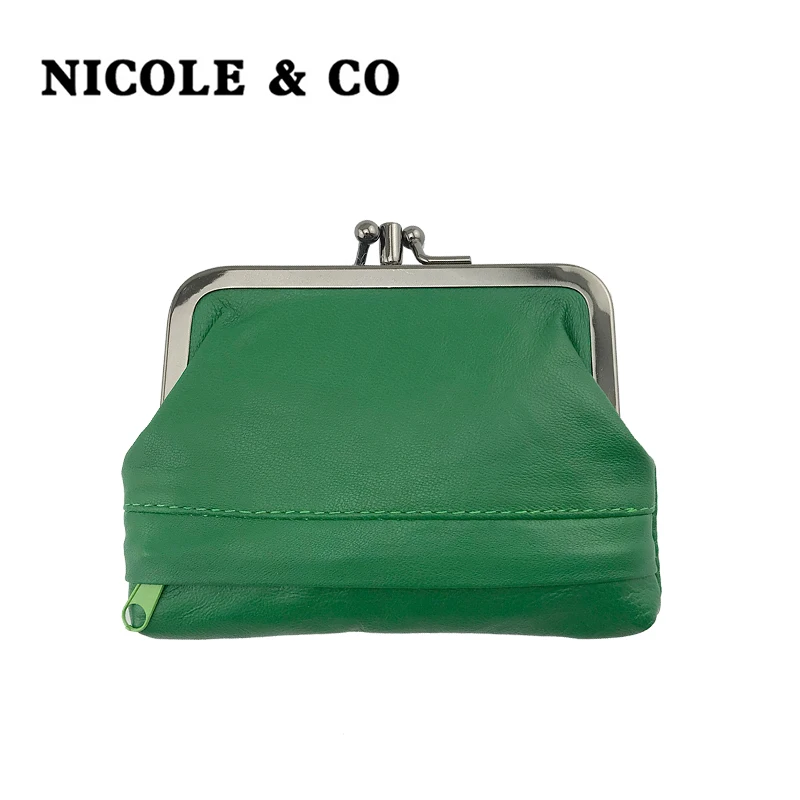 Кошелек NICOLE & CONew женский из натуральной кожи бумажник с кармашком для мелочи