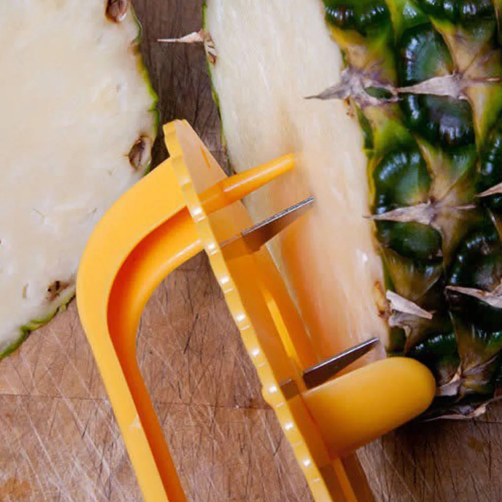 Регулируемый любой размер ананаса Овощечистка режущий инструмент креативный Фруктовый нож для чистки ананаса семян гаджет для удаления резак кухонные инструменты для снятия кожуры
