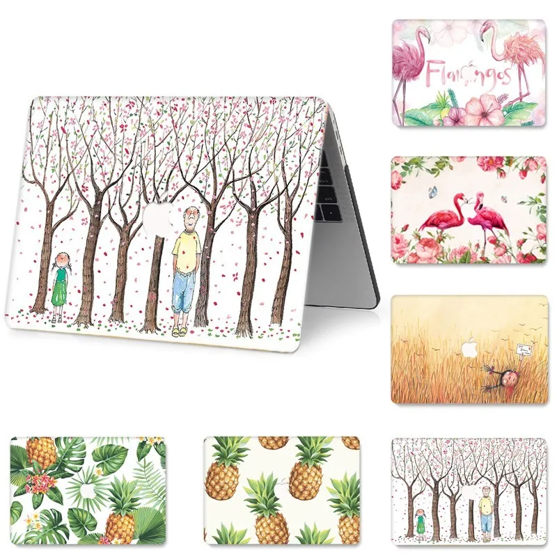 

Cartoon Laptop Case for Macbook 11 12 13 15 inch Retina Pro Air Shockproof Case for A502 A1466 A1398 A1465 Computer Bag PVC Case