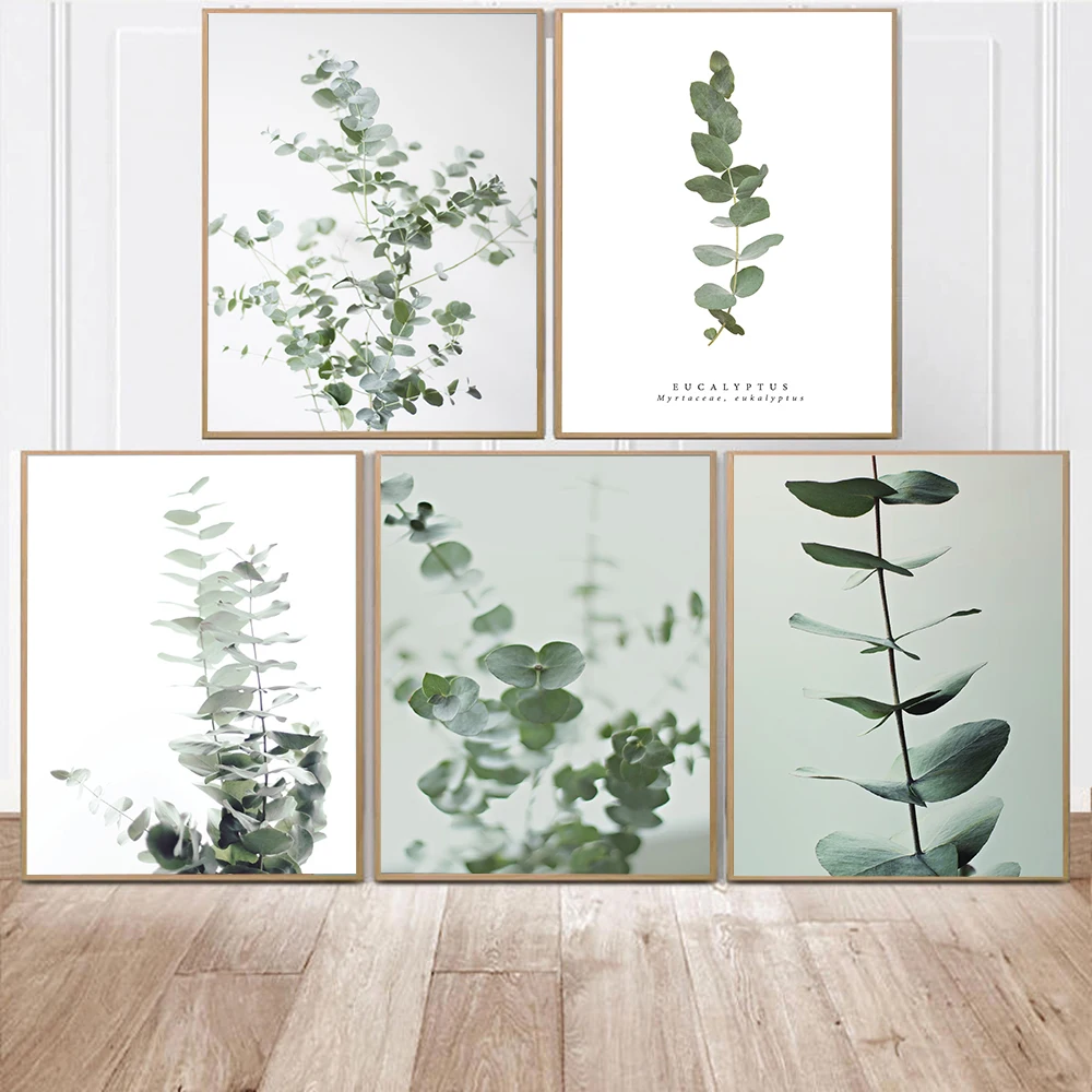 

Tropical Leaves Painting Scandinavian Poster Nordic Decoration Home Wall Art Botanical Posters And Prints Decorative Pictures