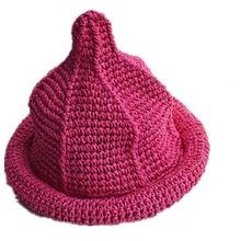 BomHCS милые Для женщин ведьмы вязаная шапка ручной работы Spire простой зима-осень Женская Теплая Шапка-бини