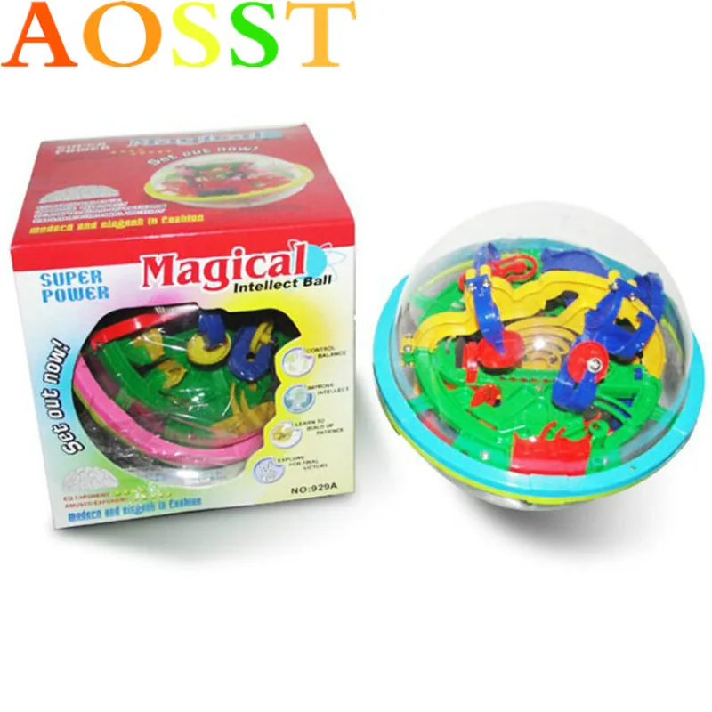 

Maze Magic Cube Toy Labyrinth Ball 100 Customs Clearance Three-dimensional Ball Souptoys Cognitive Competition Interaction