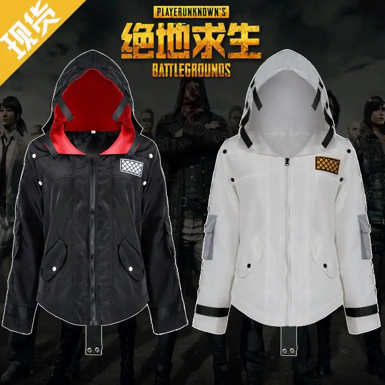 PlayerUnknown's Battlegrounds, cosplay zwart capuchon game accessoires PlayerUnknown's Battlegrounds, cosplay zwart capuchon game accessoires