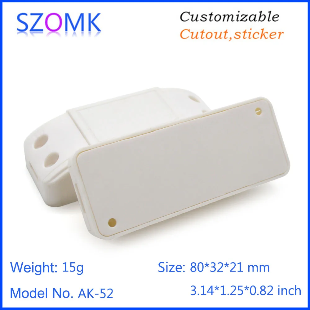 szomk LED plastic box for electronic components pcb design plastic enclosures for electronics plastic case (10)