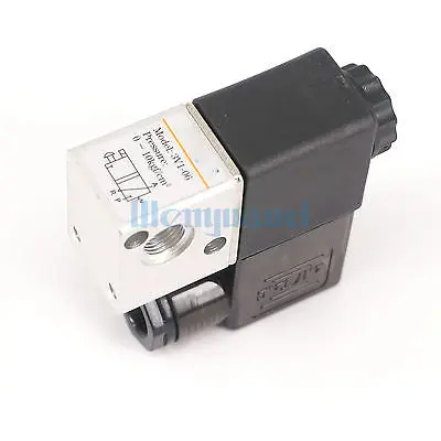 AC110V 3V1 06 3 порта 2 положения 1/8 &quotBSP нормально закрытый соленоидный воздушный