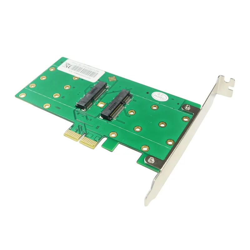  4 mSATA SSD PCI-e 20 Hybrid Controller Karte RAID0 RAID1 RAID10 Marvell 9230 HyperDuo PCI express z