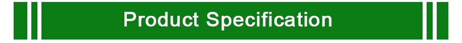 Product spec