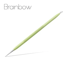 Brainbow 1 шт. игла для удаления угрей из нержавеющей стали, удаление черных точек и пятен, антибактериальный экстрактор угрей и комедонов, инструменты для ухода за лицом