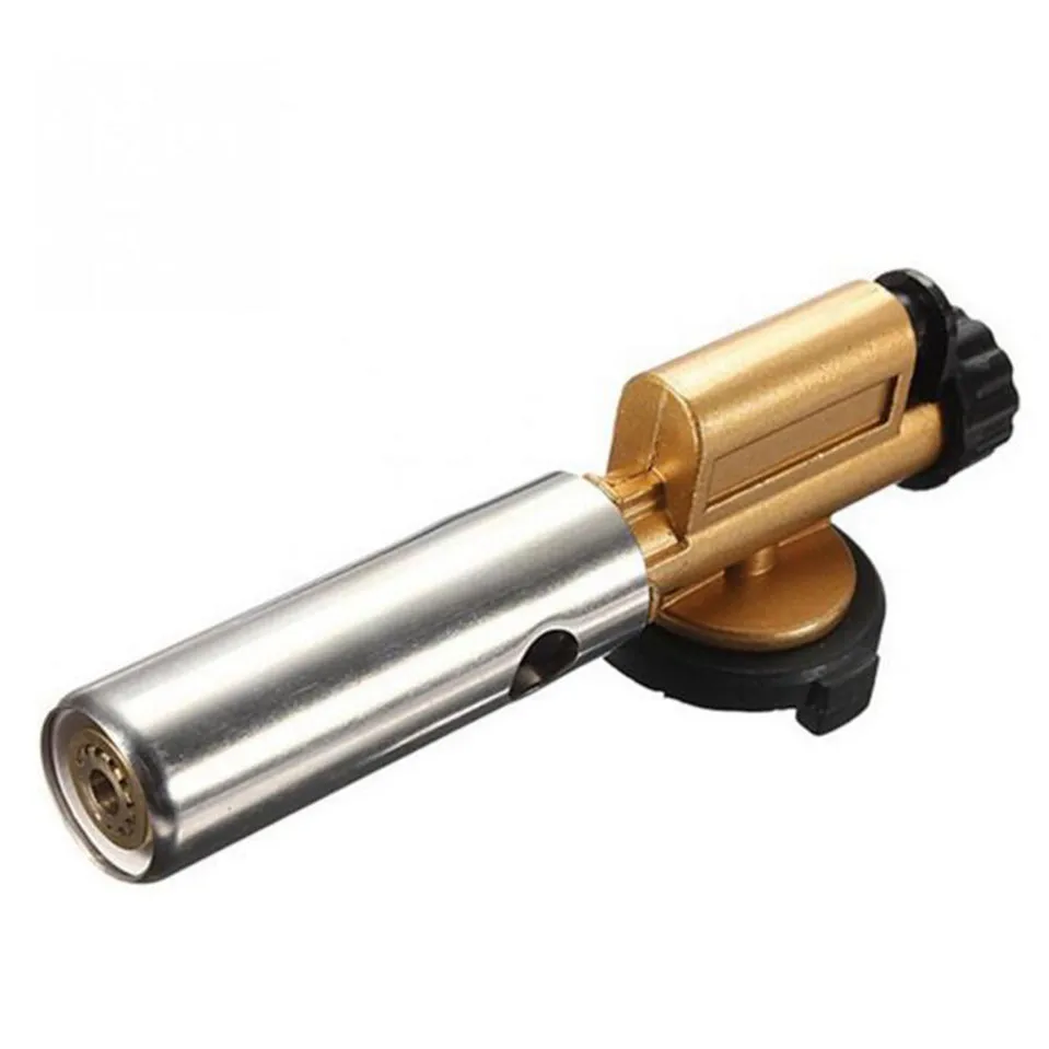 

Electronic Ignition Copper Flame Butane Gas Burners Gun Maker Torch Lighter For Outdoor Camping Picnic Cooking Welding Equipment