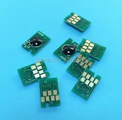 Совместимость с оригинальными картриджами T6041-T6047 T6049 T6071-T6077 T6079 картридж сбрасываемый чип для Epson 9880 сброса чипа